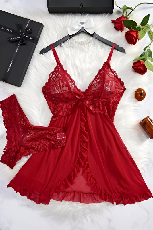 Orin™ | Bequemes Sexy Spitzen-Lingerieset